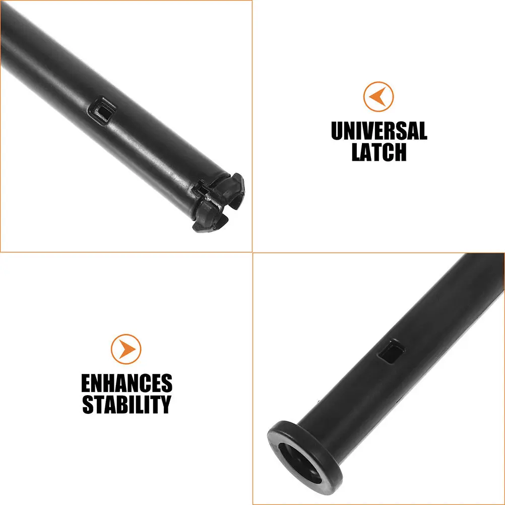 8Pcs Universal Trash Can Lid Plastic Latch Pins for Outdoor Garbage Bins 240L Wheelie Bin Lid Lock Animal Proof Security Clip