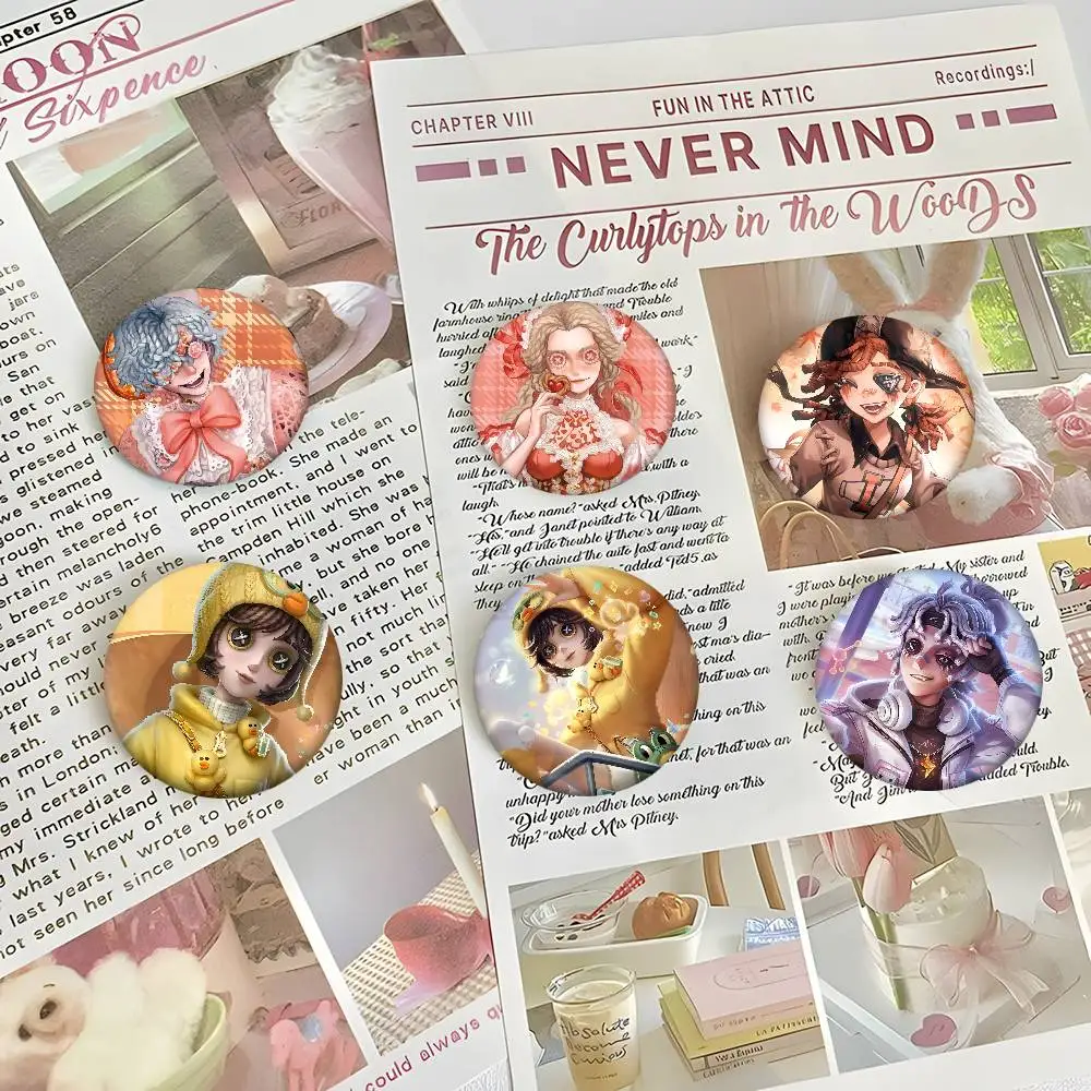 الهوية الخامس 58 مللي متر الحيوانات مضحك دبابيس شارة ظهره الملابس هدية ملحق S