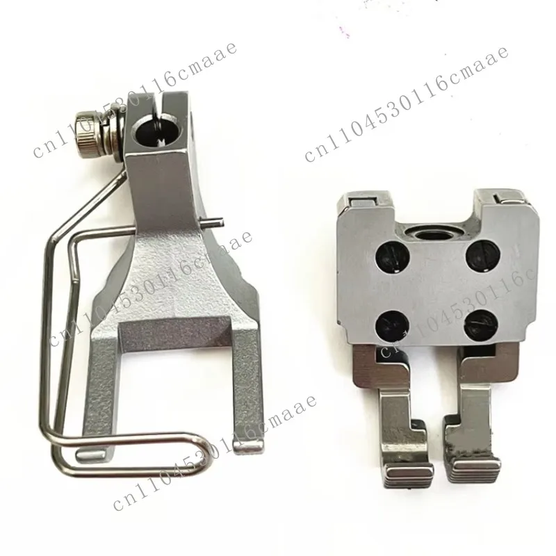 Industrial Double Needle Sewing Machine KP767UD 867 & 1767 with High And Low Pressure Feet for Tailoring And Garment Making