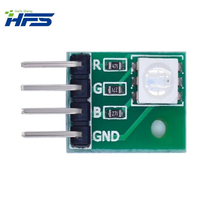 RGB LED Breakout Módulo para Arduino, Development Board, Aprendendo Acessórios, RGB