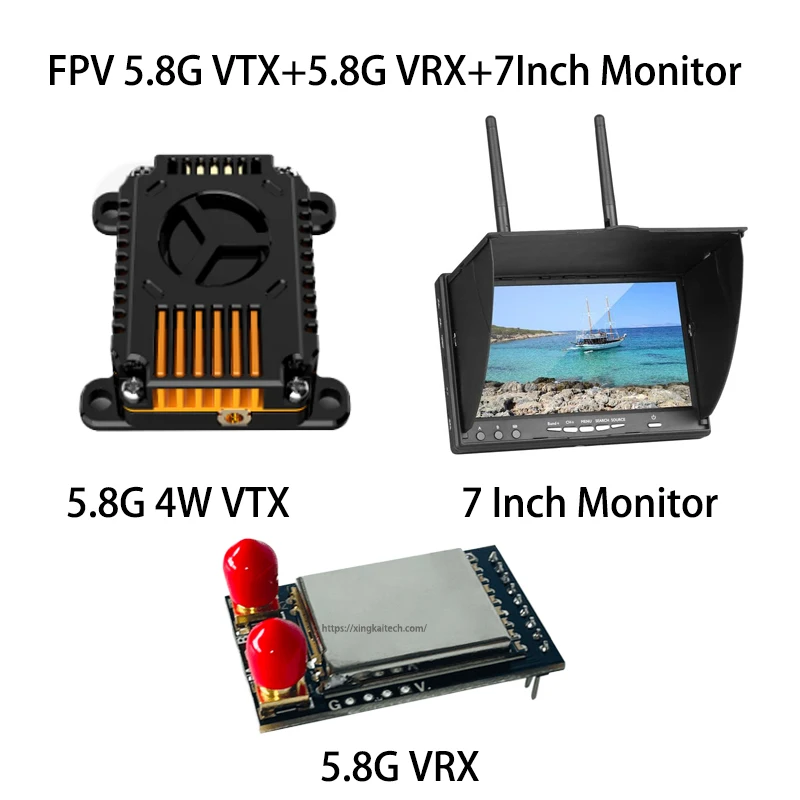 4000mW 5.8G Long Range FPV VTX Long Range Video Transmitter 48CH