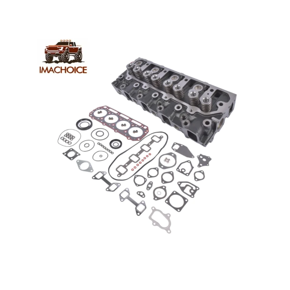 

Cylinder Head Assembly Kit Compatible with Cummins A2000 A2300 Daewoo D20S D25S D30S For 4900995 4900715 4900931 4900932 4900933