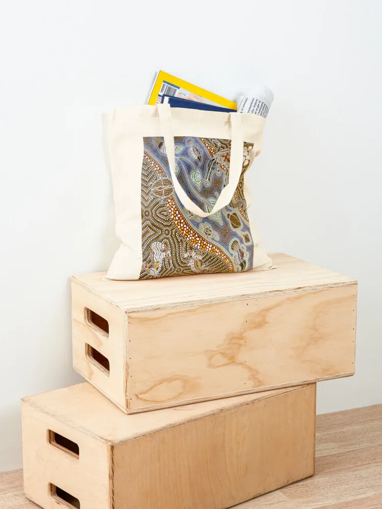 Aboriginal Art Tote Bag sac pour femme Gift bags Women's shopper reusable shopping bag