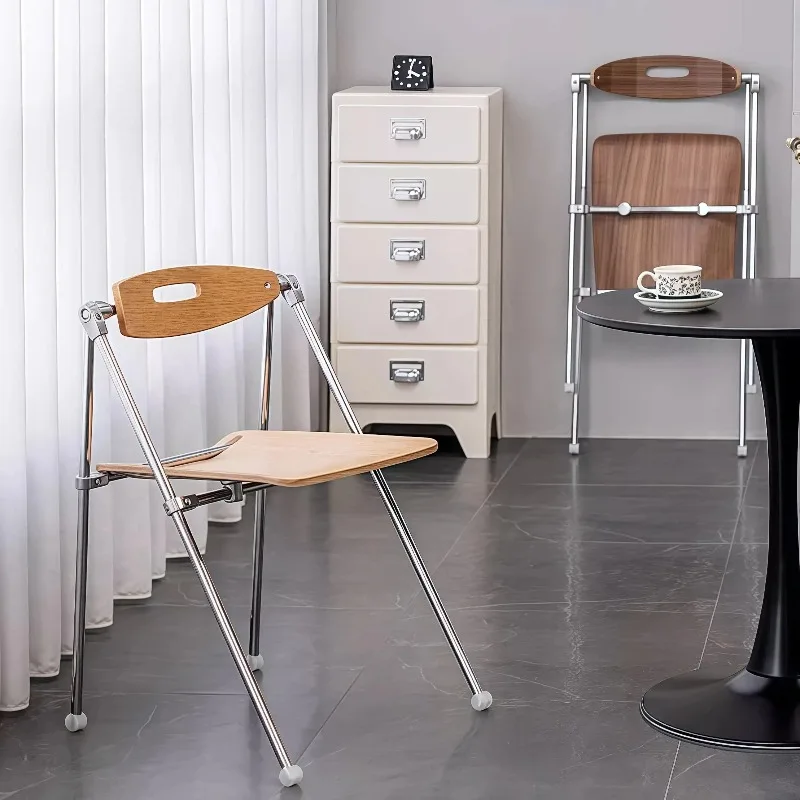 

Современный портативный складной стул, обеденный стул для ресторана, деревянная мебель для дома Sedie Sala Da Pranzo, набор обеденных столов