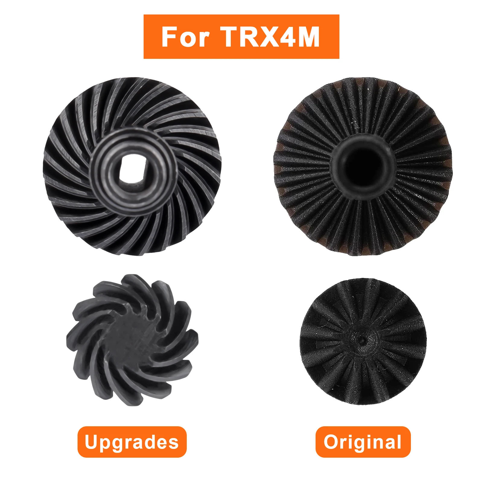 HobbyPark Upgrade 12T/24T Overdrive Gears Steel Helical Gear Set for TRX4M TRX4MT 1/18 RC Crawler Parts