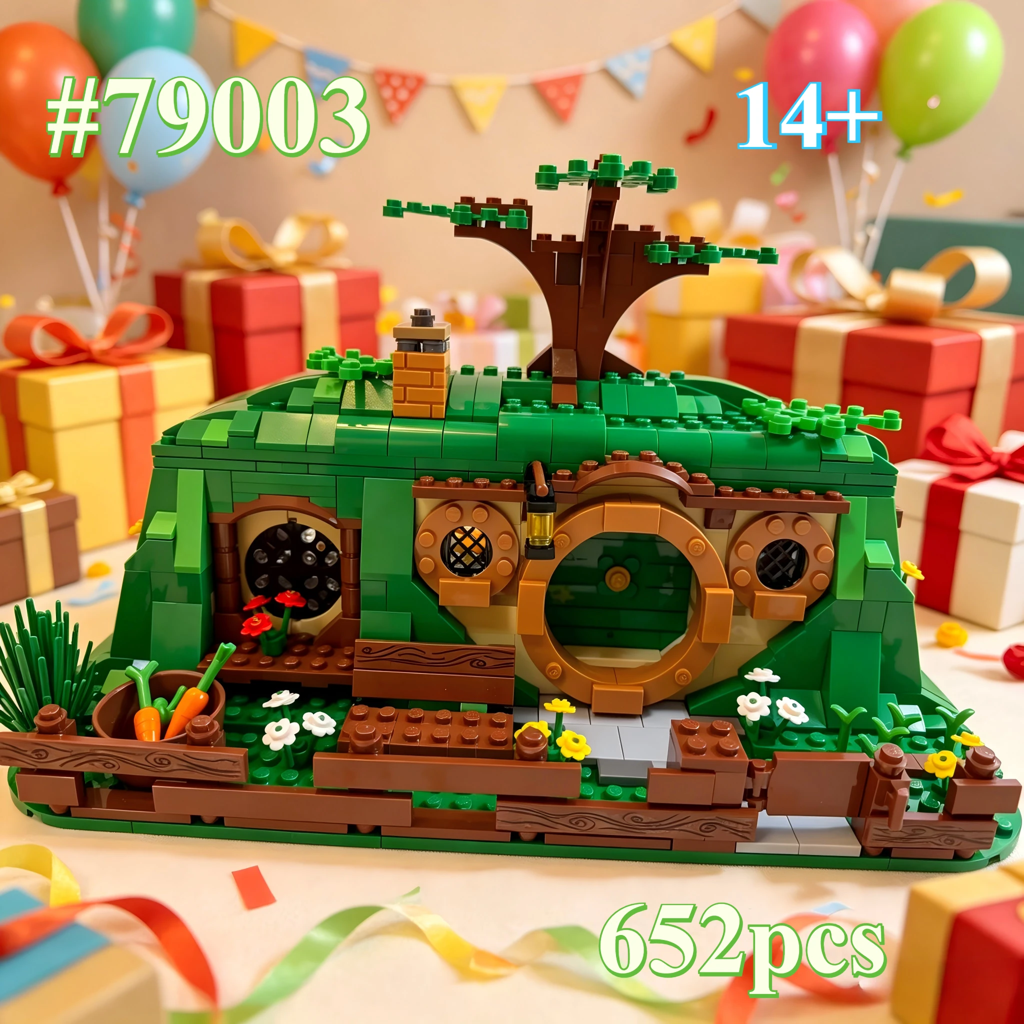 

Lone Mountain Tour Party 79003 Building Blocks Sets Suitable for Birthday Gifts Compatible with Legoed Particles ，652pcs.