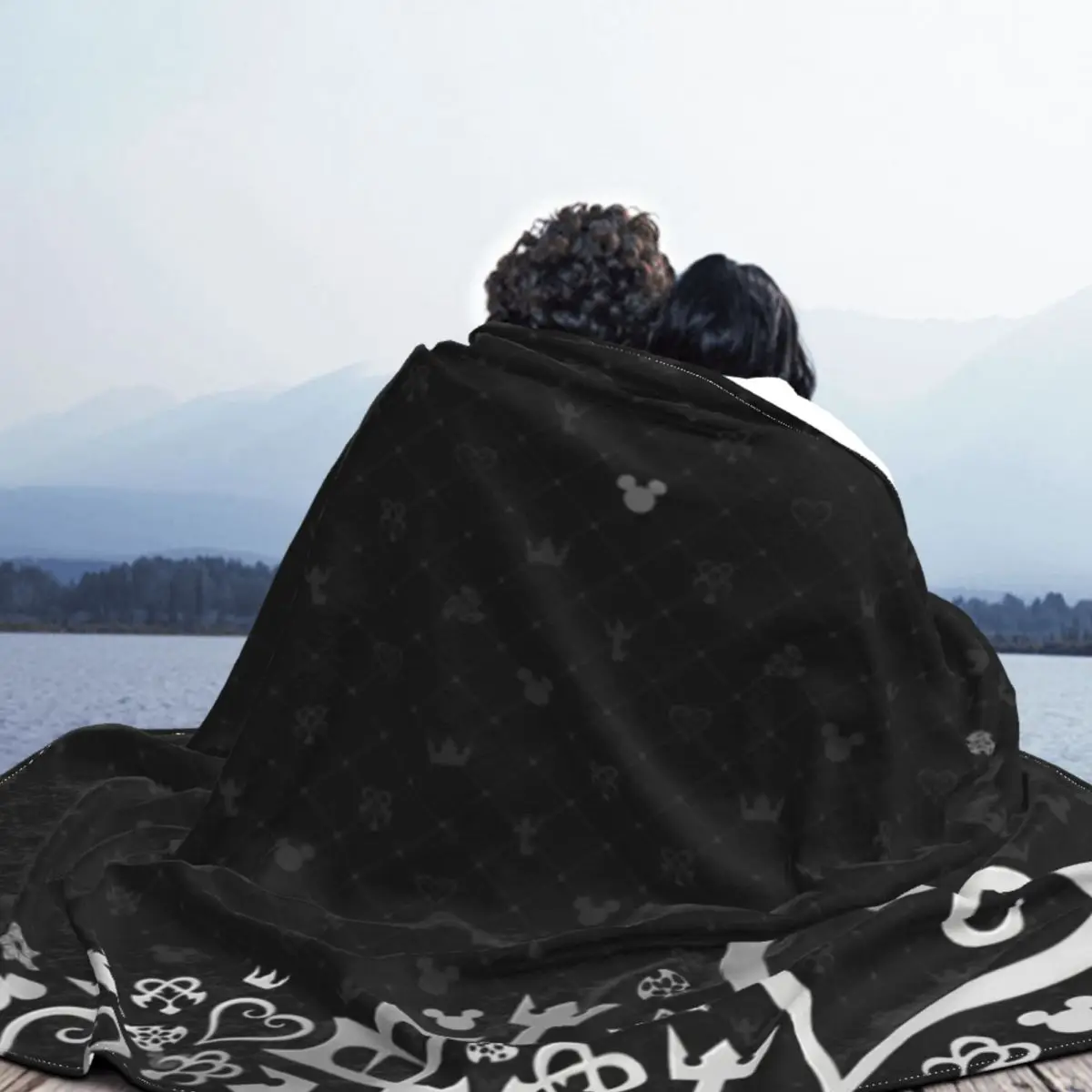 Kingdom Hearts Artwork Blankets Fleece kh game gaming anime fantasy Super Soft Throw Blankets for Bedroom Sofa Bedspread