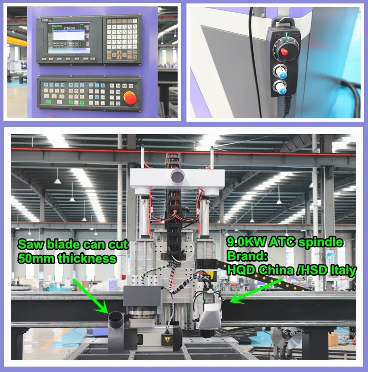 Furniture Making 1325 1530 2060 rotary axis Aluminum 4*8ft Wood Mdf cnc router Woodworking Machine