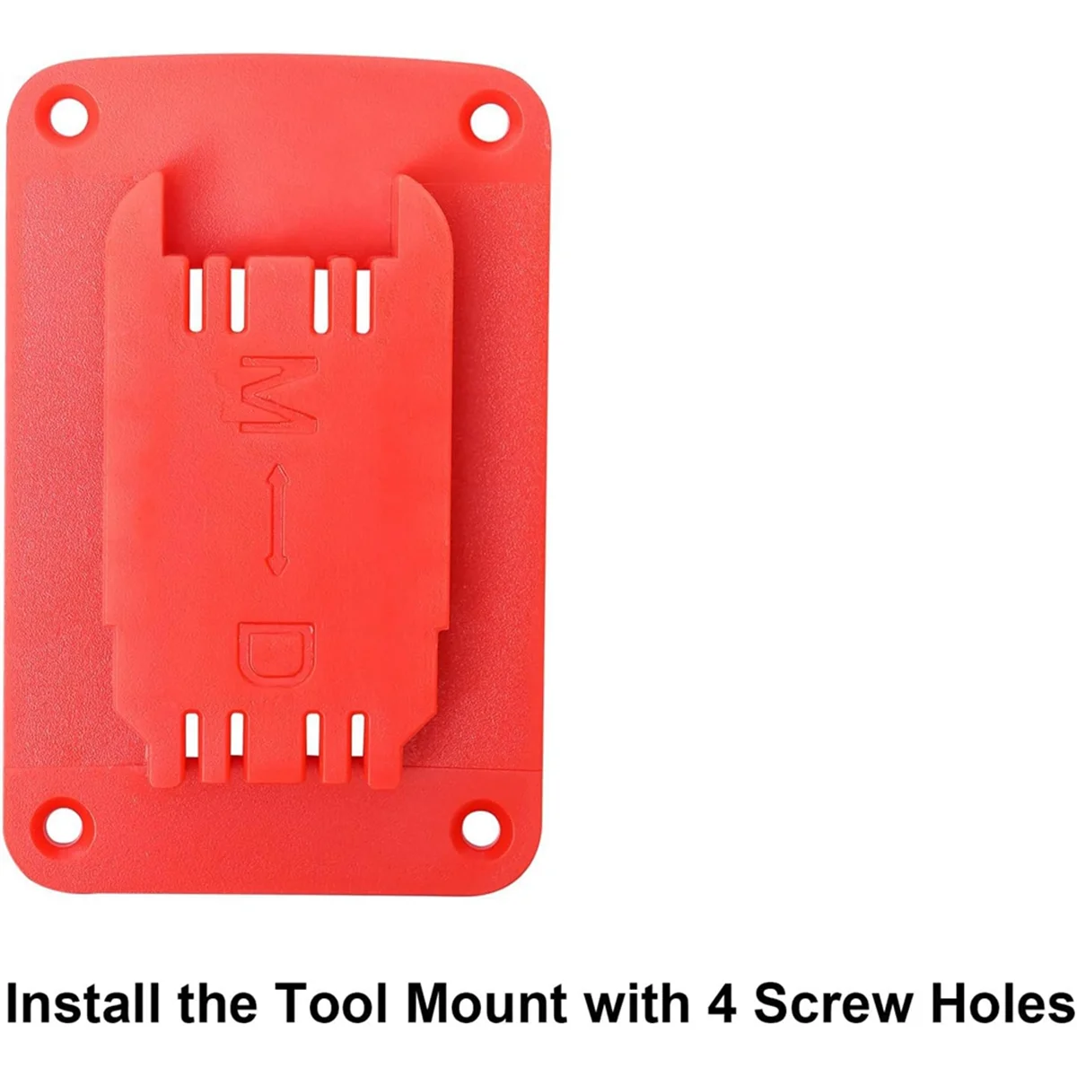 12Packs Tool Holder for Milwaukee M18 & for Dewalt 20v,Wall Mount Drill Holder with 48 Screws