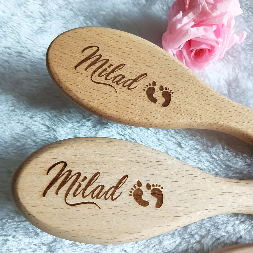 Baby Bathing Comb with Custom - Hair Care Names ulasan dan harga