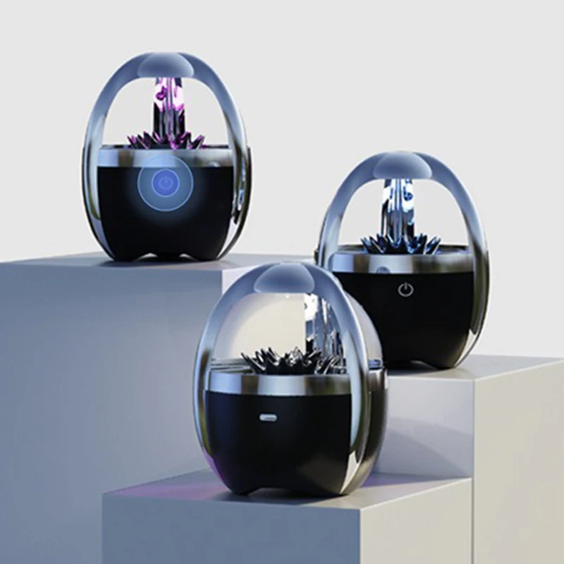 

with 4-Color New Wireless Speaker Adjustable Light Desktop Subwoofer Venom Ferrofluid Speaker - Dancing Ferrofluid Bluetooth 5.0