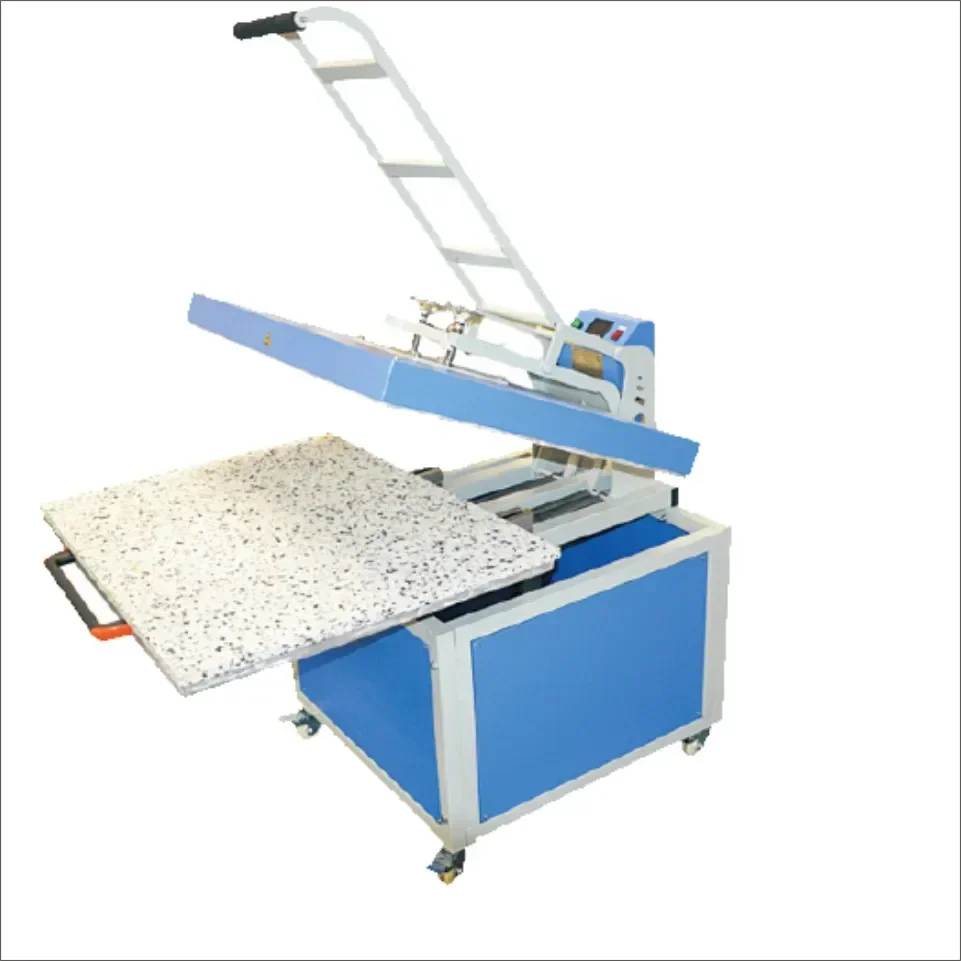 

Manuel Big Size Large Format Heat Press Transfer Machine Printer 40x60 60x80 80*100 For Industrial Garment T-shirt Fabric Sale