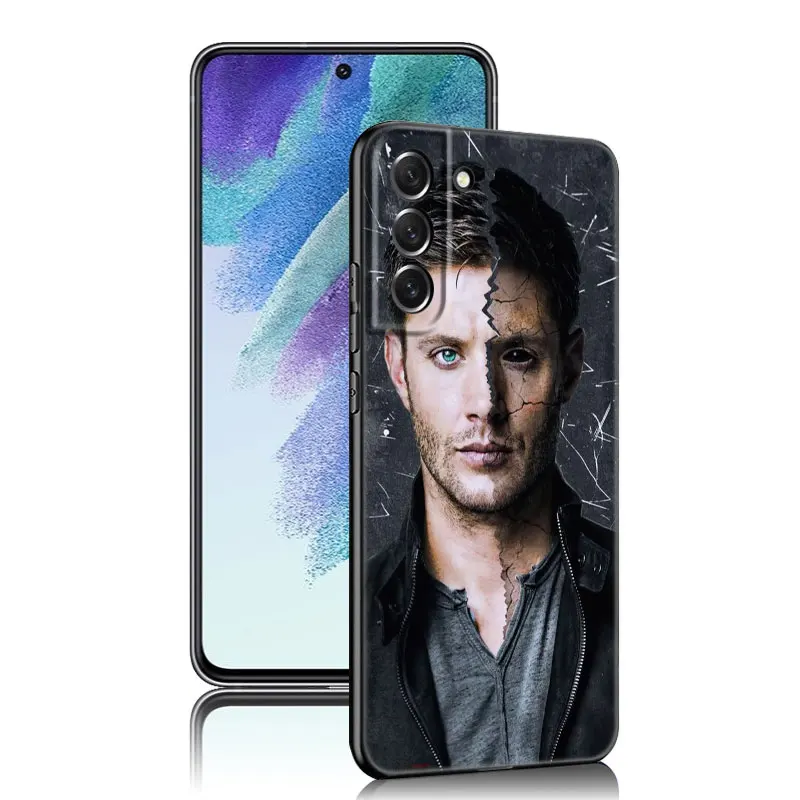 Supernatural Tv Show Phone Case For Samsung Galaxy S22 S21 S20 Ultra FE S10E S10 Lite S9 S8 Plus S7 Edge Soft TPU Black Cover