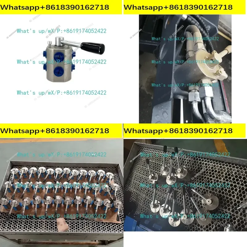 Hook arm garbage truck DF6VIE manual rotary valve switching valve hydraulic two-position six-way directional grader