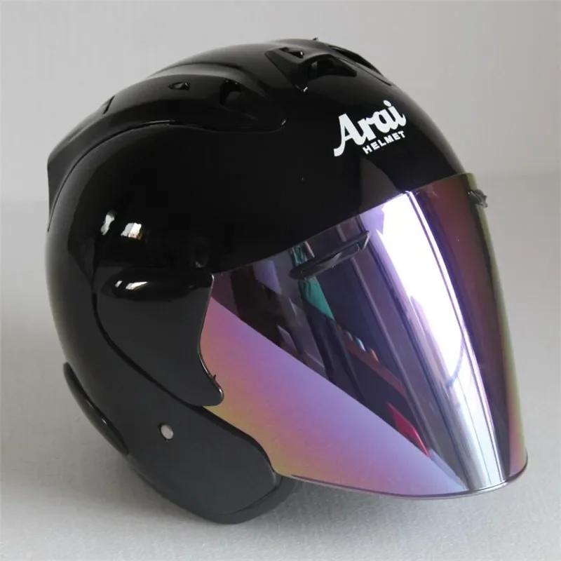 Arai Ram4 negro mate medio casco motocicleta todoterreno casco de verano accesorios de conducción al aire libre