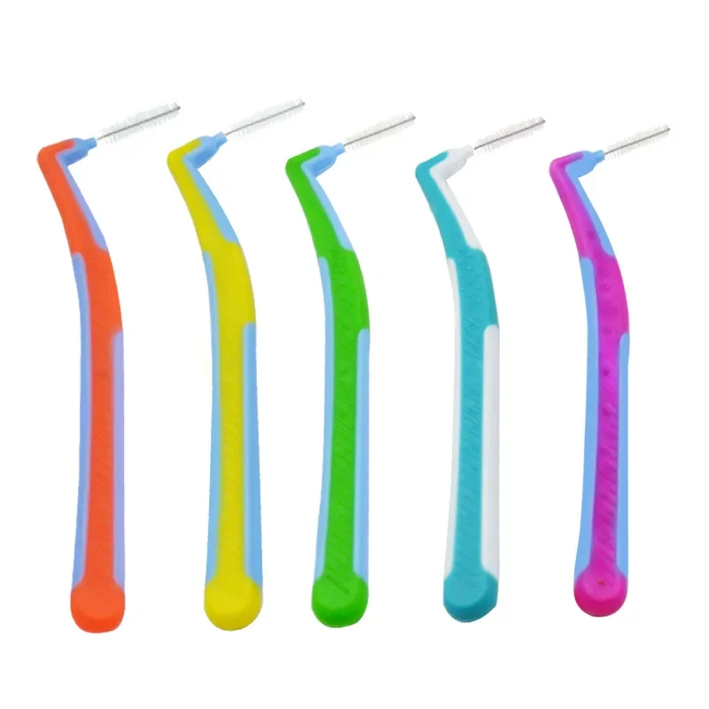 

5pcs/lot Hygiene Dental Soft Floss Sticks Toothpick Teeth Cleaning Tooth Flossing Head Plastic Interdental Brush