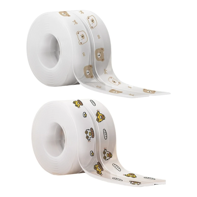 واقيات زوايا مقاومة للأطفال J15U من مادة PVC المرنة بنمط كرتوني سميك 2 مم #1