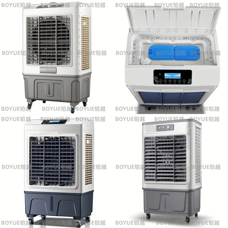 for Outdoor Garage Remote Control Mobile Portable Air Conditioning Fan 5 Speed Industrial Commercial Refrigeration