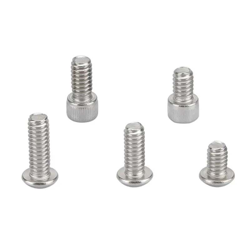 CAMVATE 20 قطع القياسية 1/4 "-20 عرافة المسمار (9 مللي متر/13 مللي متر/16 مللي متر/19 مللي متر الموضوع) ل 4.7 مللي متر (كوب رئيس) /3.9 مللي متر (زر رئيس) عرافة المفك