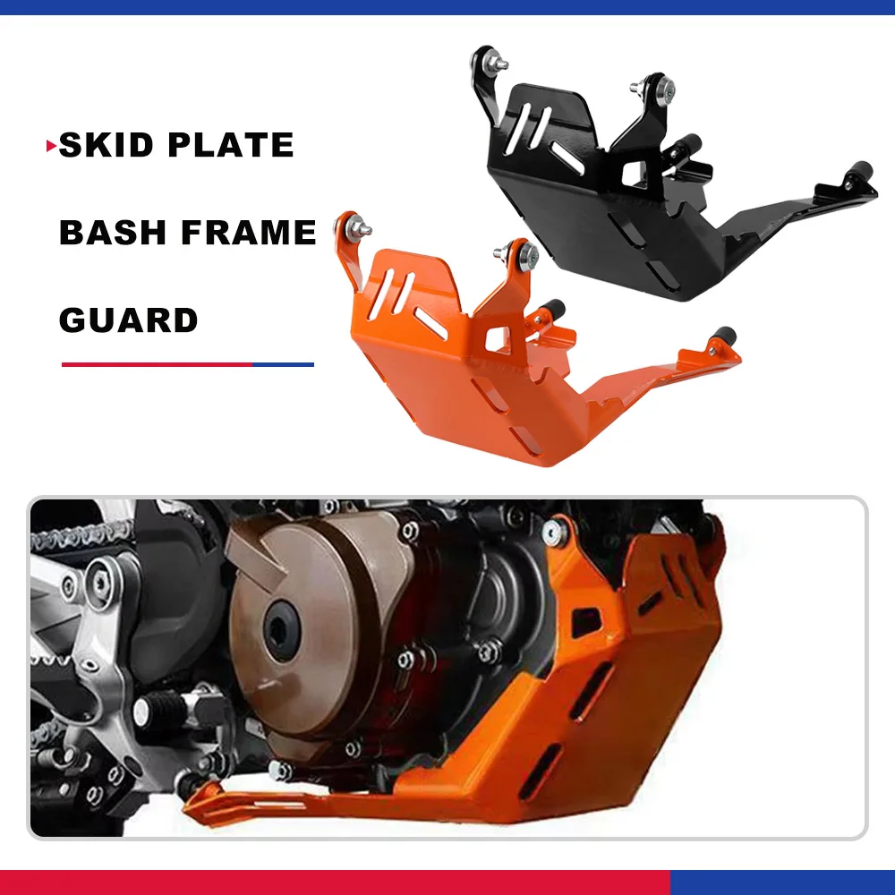 2023 For 690 SMC-R 690 Enduro R 690 SMCR 690 EnduroR 2012- 2022 2021 2020 2019 Engine Protector Cover Skid Plate Splash Guard