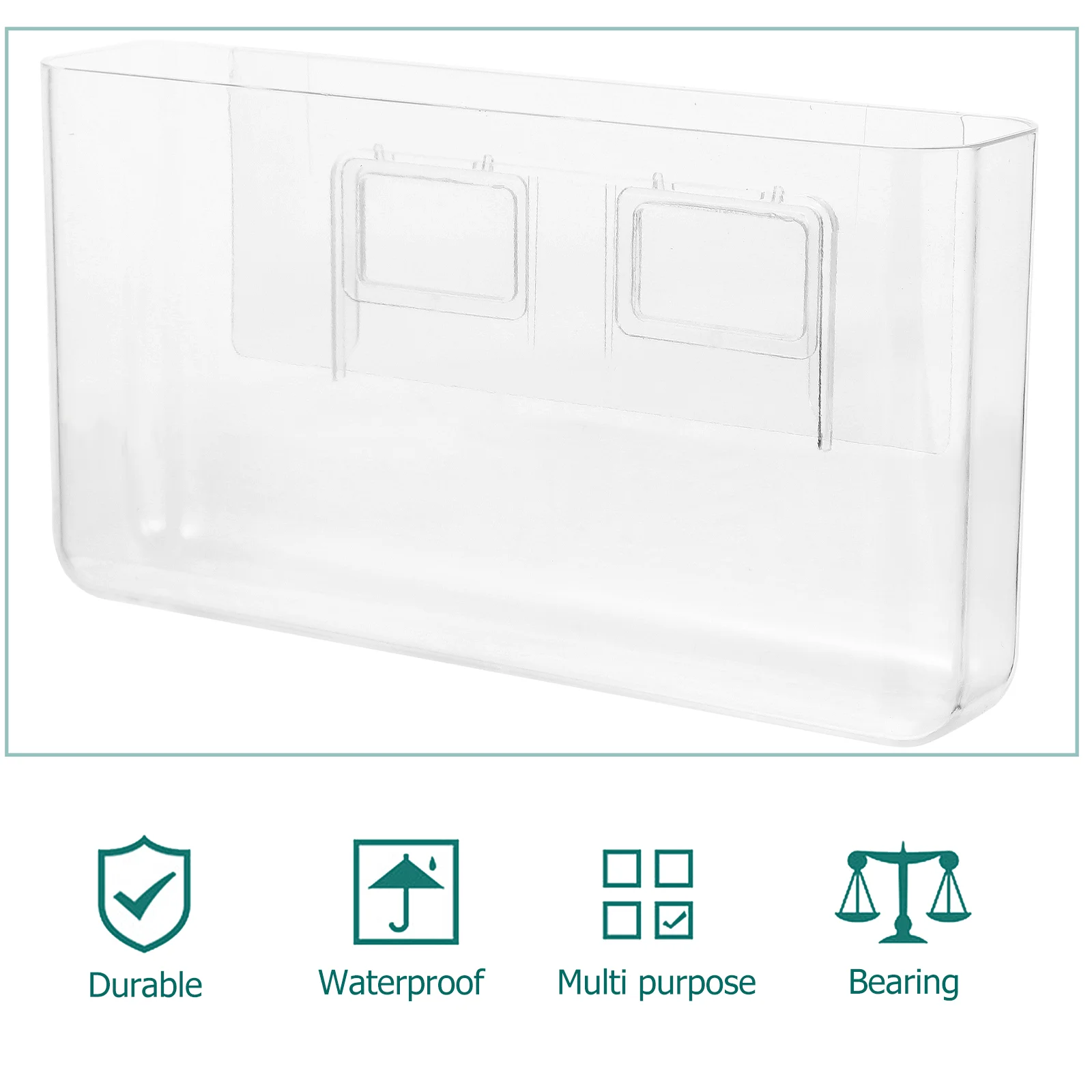 Wall Storage Box Rack Remote Controller Organizer Remoter Container Cell Phone Wall-mounted Holder Stand