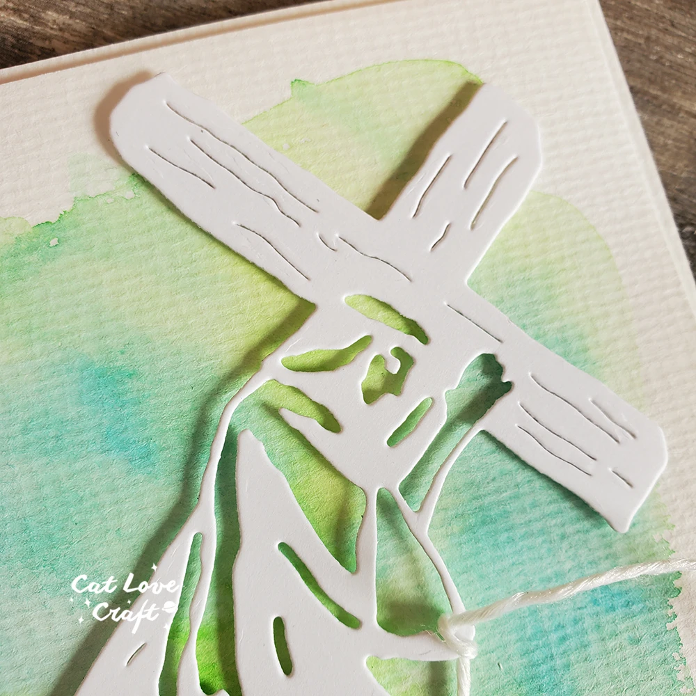 قطع معدنية Catlove تحمل الصليب يسوع يموت قصاصات القصاصات استنسل يموت تخفيضات بطاقة صنع لتقوم بها بنفسك الحرفية النقش جديد ل 2023