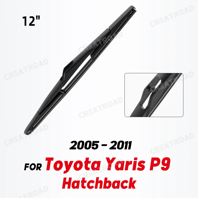 Wycieraczka 12 "tylne pióro wycieraczki dla Toyota Yaris P9 Hatchback French Bulit 2005 - 2011 szyba przednia szyba tylna