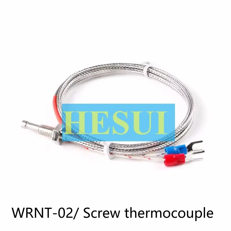 WRNT-02 Screw type thermocouple Type K thermocouple, temperature sensor threaded temperature sensor with 1 meter wire