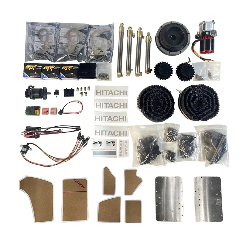 NUOVO 360-5 1/12 RC Escavatore Idraulico Modello KIT Macchine di Ingegneria Idraulica Modello Parti FAI DA TE Escavatore Per Adulti Regalo di Montaggio