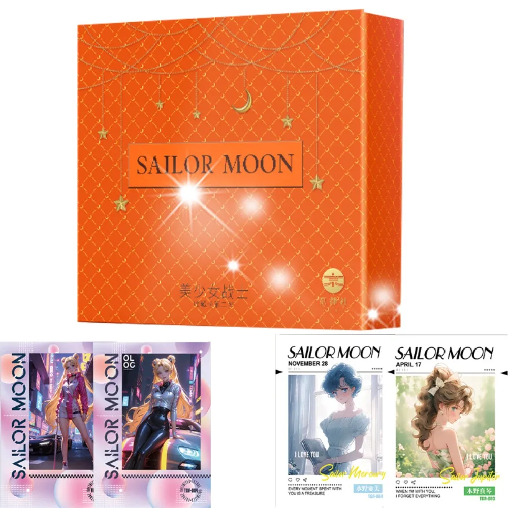 Sailor Moon Collection Card For Child Fantastic Love Tsukino Usagi Hino Rei Kino Makoto Limited Game Collection Card Kids Gifts