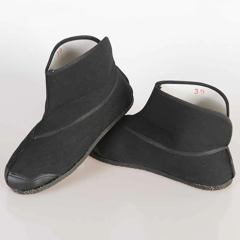 

Традиционные короткие ботинки на тонкой подошве для пекинской оперы для взрослых и детей, быстрые ботинки для сценического солдата Wu Sheng для обуви китайской операции