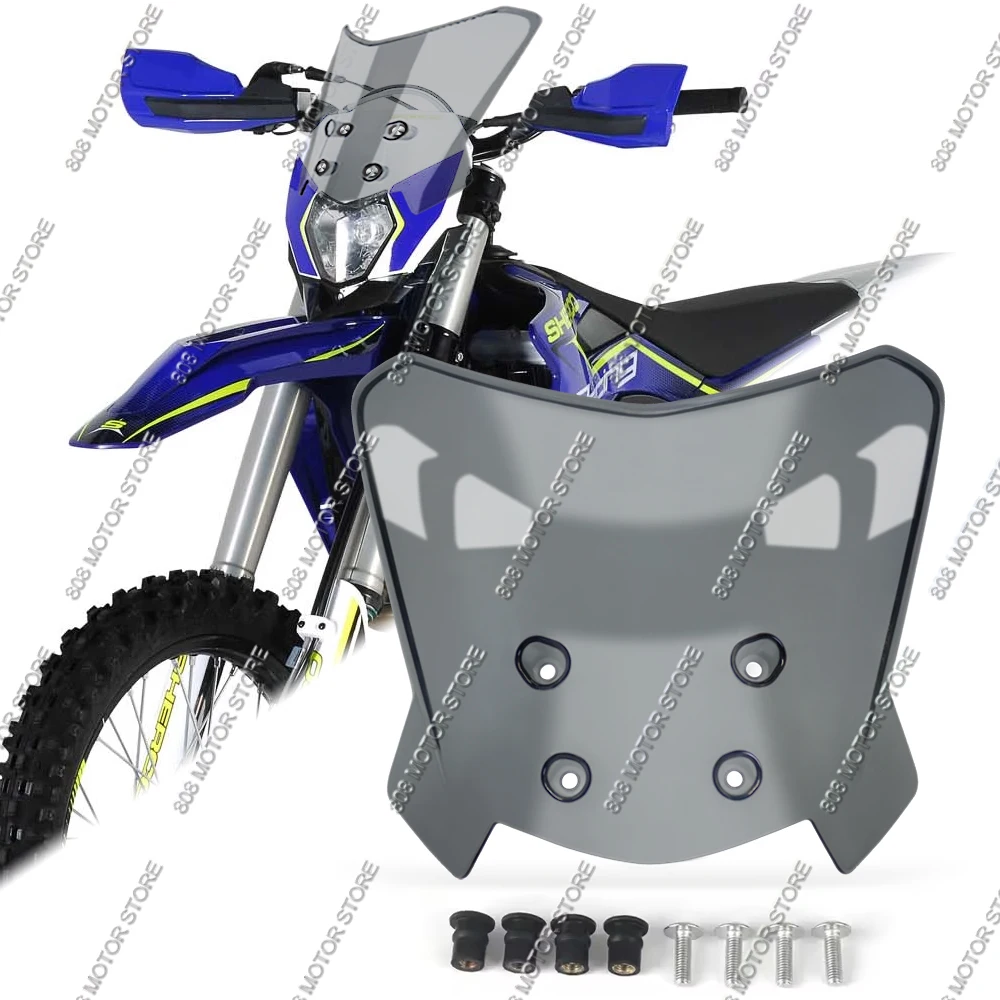 Универсальный ветрозащитный экран/экран-накладка для мотоцикла Sherco 450SEF Factory