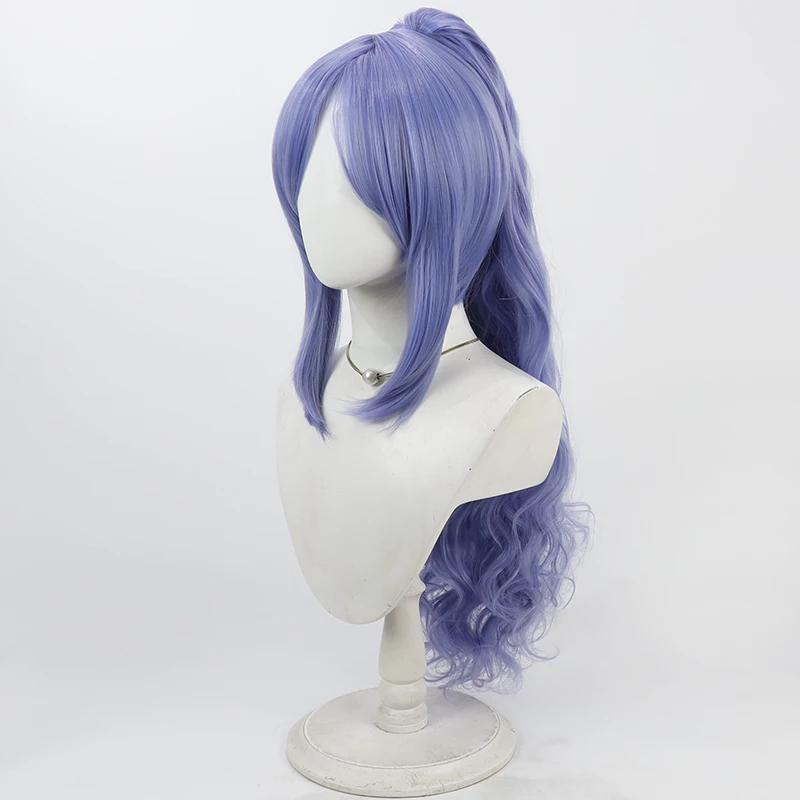 พริตตี้เคียว ฮิชิกาวะ ริกกะ คิวเร่ ไดมอนด์ คอส คอสเพลย์วิกผมฮาโลวีนปาร์ตี้คาร์นิวัลผมสังเคราะห์เส้นใยทนความร้อน + หมวกวิกผม