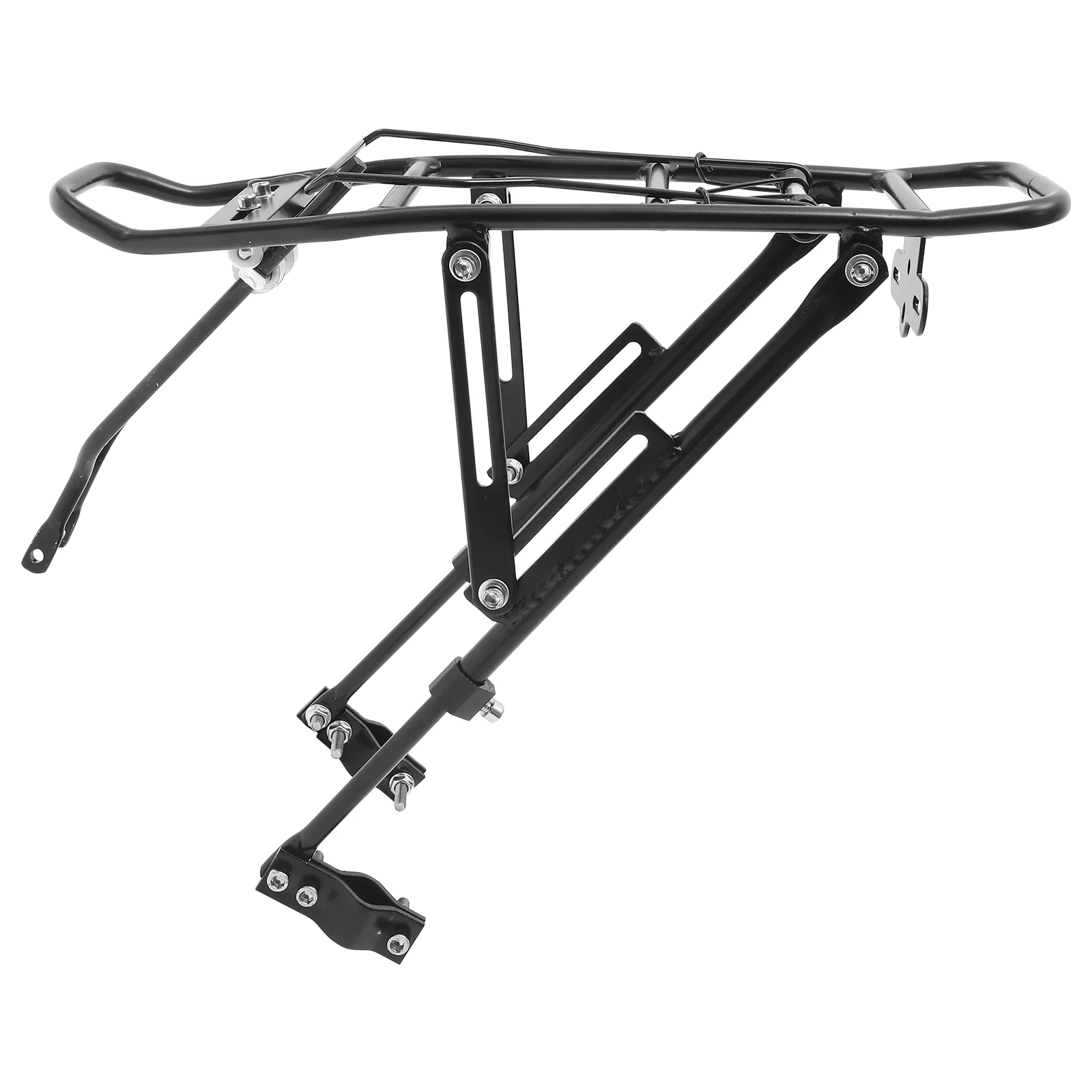 

Rear Rack Almost Universal Adjustable Bike Cycling Cargo Luggage Carrier Rack Heavy Duty