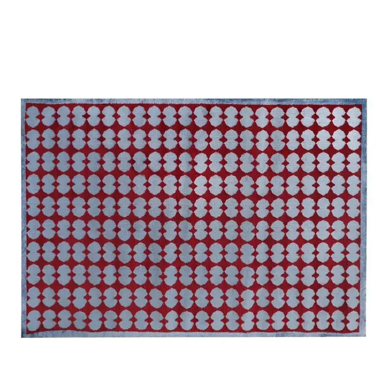 Modern medieval geometric carpet living room bedroom sofa Italian simple large area bedside floor mat 2025 new