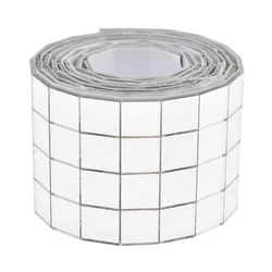 Adhesive Mirror Mosaic 10mm Patch 4cm×1m Craft Art Mosaic Home Decoration