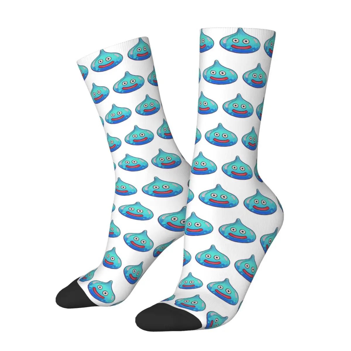 

Dragon Quest Slime Socks Harajuku Sweat Absorbing Stockings All Season Long Socks Accessories for Unisex Christmas Gifts