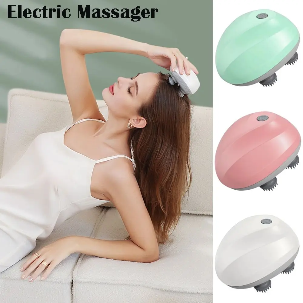 

Multi-Function Electric Pet Massager USB Rechargeable Portable Vibrating Scalp Massager Waterproof Three-speed Adjustment