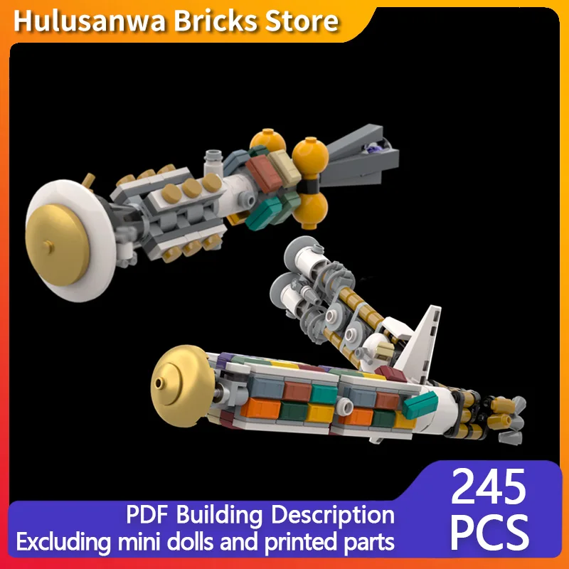 

Sci Fi Pirate Ships Model MOC Building Bricks War Equipment Modular Technology Gifts Holiday Assemble Children Toys Suit