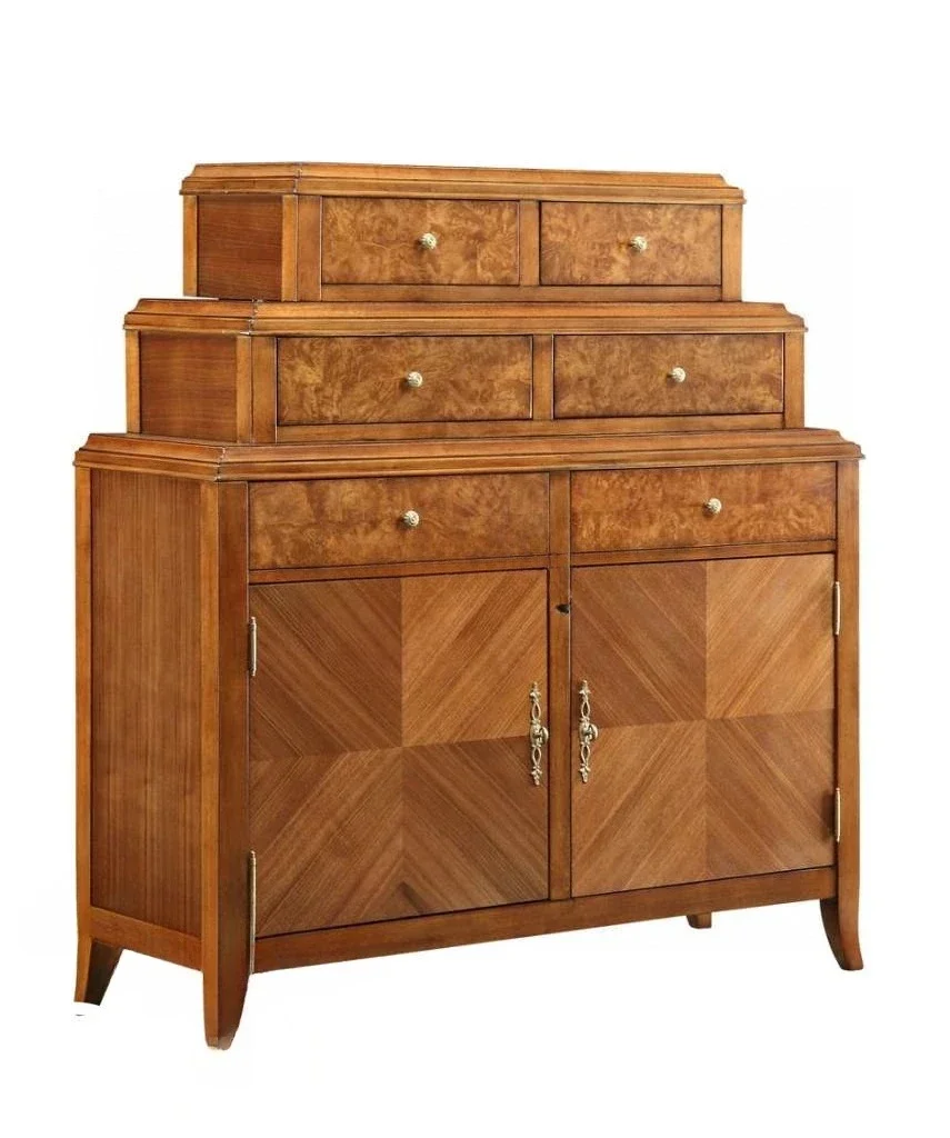 Classic American side cabinet storage chest