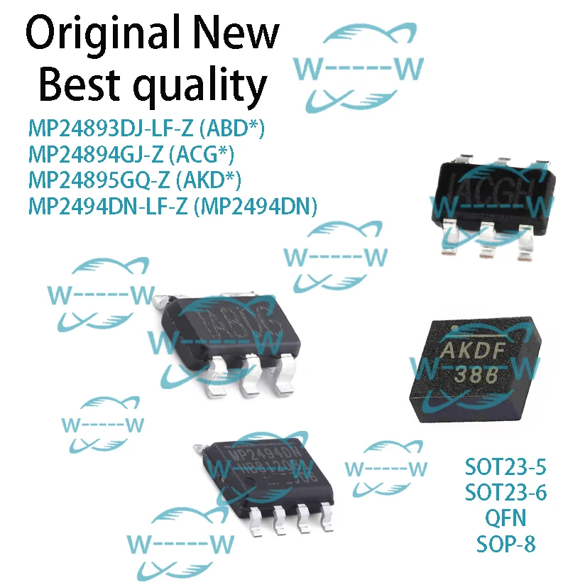 (5-30 PCS) MP24893DJ-LF-Z ABD MP24894GJ-Z ACG MP24895GQ-Z AKD MP2494DN-LF-Z MP2494DN MP24893DJ MP24894GJ MP24895GQ IC CHIP