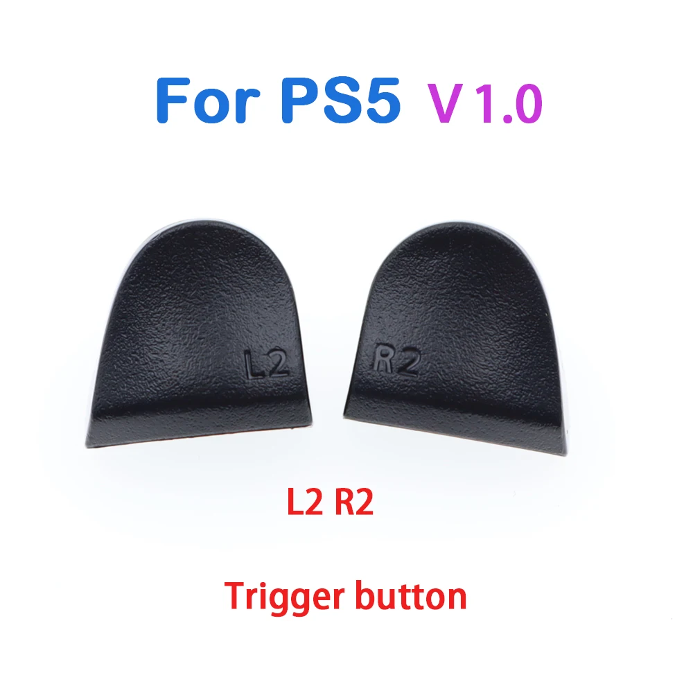 PS5 V1 V2 V3 BDM-010 020 030 컨트롤러 게임 키 L1 R1 L2 R2 트리거 버튼 (스프링 회전 샤프트 및 지지대 포함)
