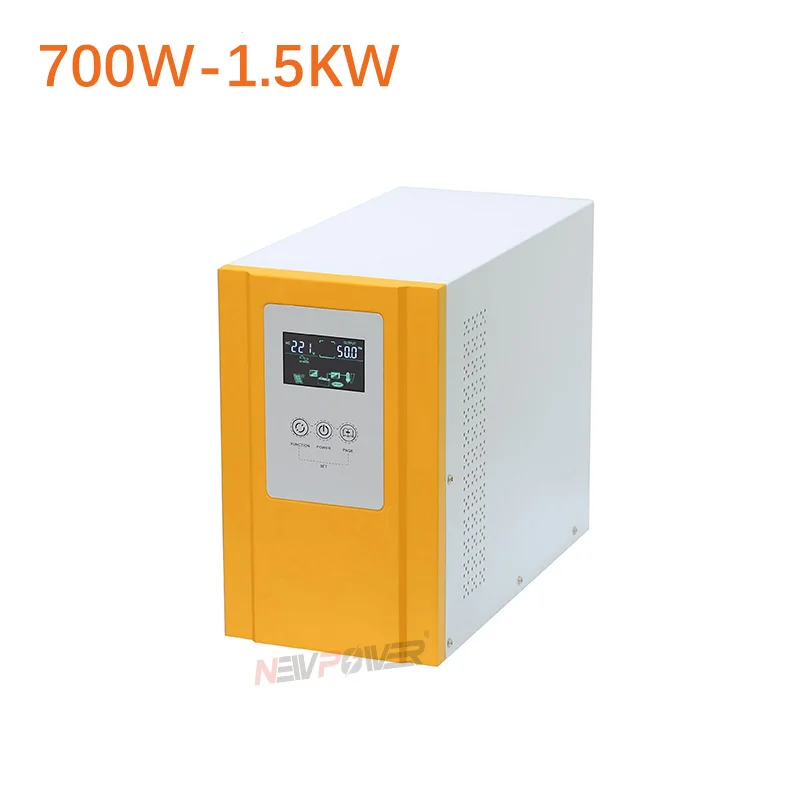 12VDC 700W Off Grid Inverter 110V/220VAC Pure sine wave Inverter PWM,UPS With AC Battery Charging Function, Surge Power 2100VA