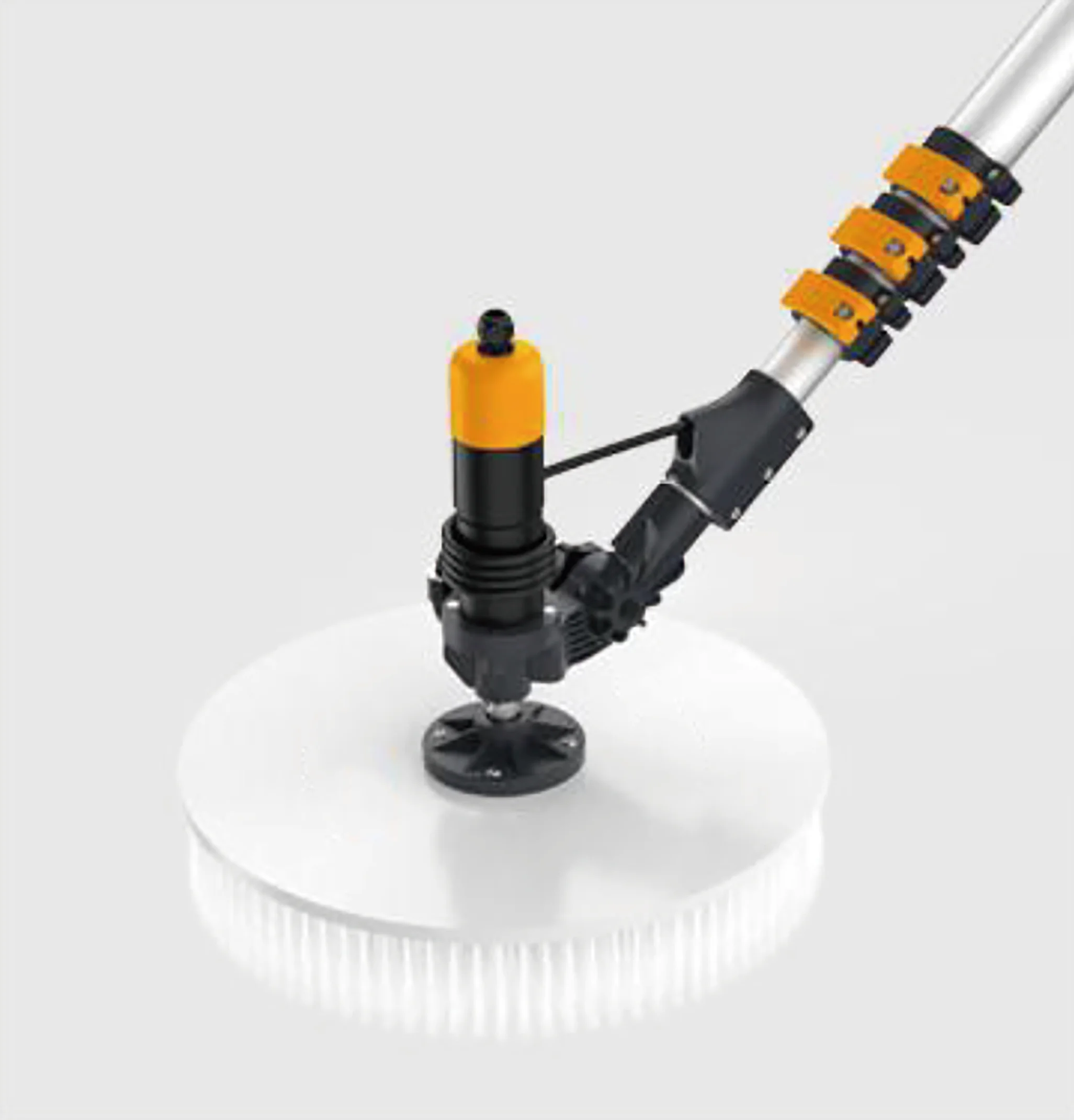 

Hot sale Single head solar panel cleaning brush high efficiency solar panel washing machine equipment