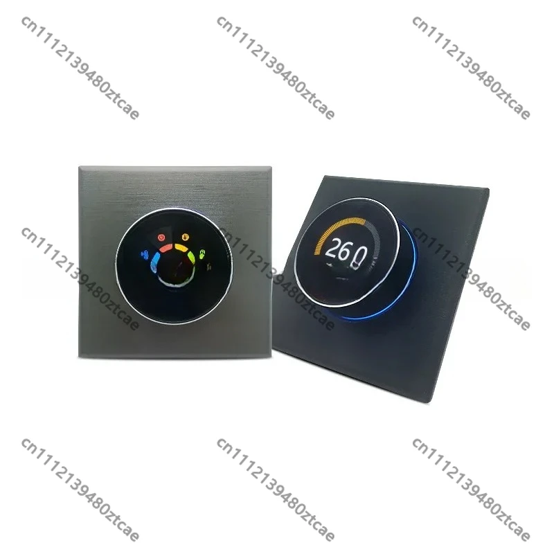 

Smart Knob Programmable Wireless WiFi Thermostat, Modbus Heating Controller for Electric Floor Heating