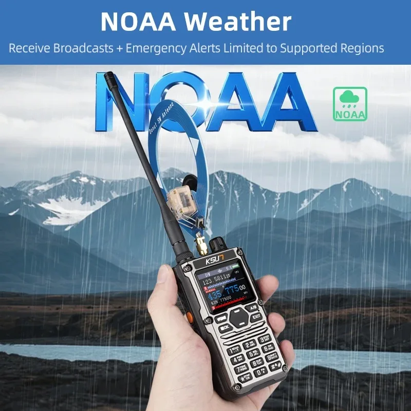 محطة راديو CB على الموجات القصيرة طويلة المدى AM SW SSB HF UHF راديو هام جهاز الإرسال والاستقبال للهواة لاسلكي تخاطب KSUT HF123D