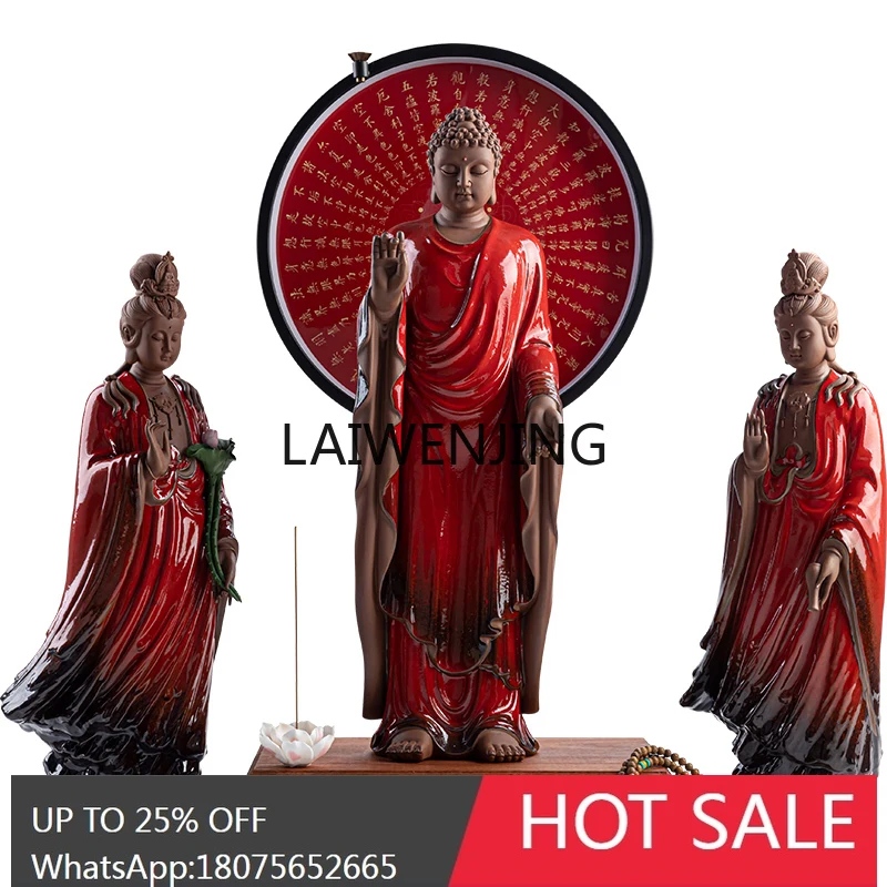 Buddha statue is dedicated to Guanyin Bodhisattva and the general trend is to the Buddhist Hall. Backflow incense ornament