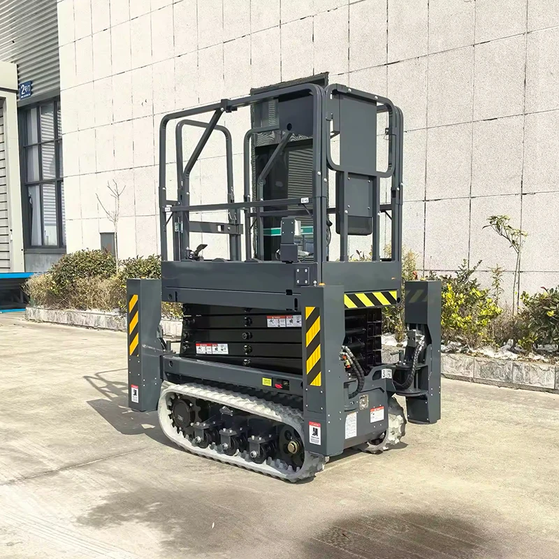 Scissor Lift Table Hydraulic - Piattaforma di Lavoro Semovente per Terreni