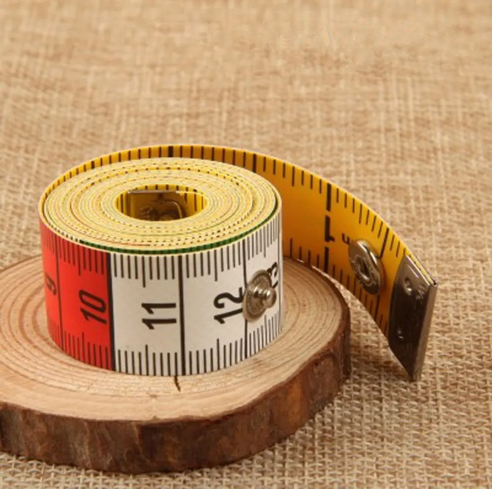 1.5M 60" Flat Tape Measure for Tailor Sewing Cloth Soft Body Measuring Ruler New Made in germany
