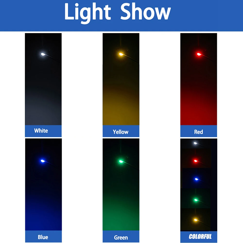 10 pz 0805 lampeggiante LED SMD lampada cablata Micro Litz Led Chip Pre-saldato cablato 30cm 3V modello ferroviario giocattolo luce cavi fai da te fili